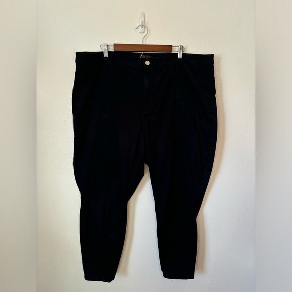 7 For All Mankind Jen 7 Black Ankle Skinny High Waisted Soft Stretch Jeans 22 - Picture 2 of 9